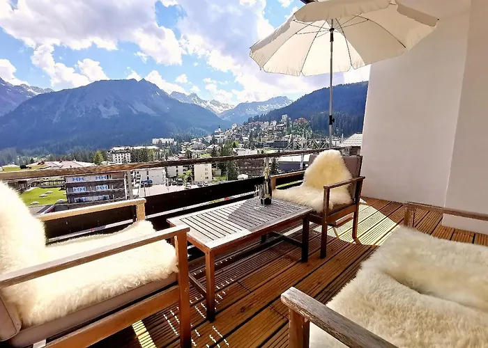 Wunderschoene Wohnung Mitten In Arosa